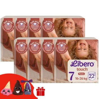 Libero Touch Bugyipelenka 16-26kg Junior 7 (8x22db) + Ajándék 3 d... kép