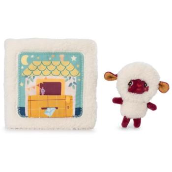 Lilliputiens Textil könyv és ujjbáb - Jó éjt Yvon báránnyal kép
