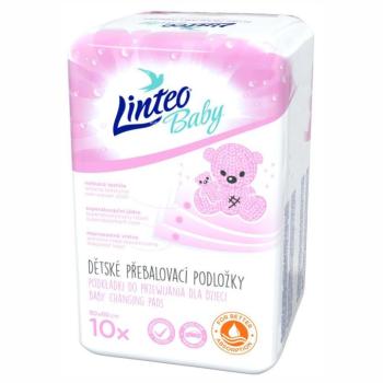 LINTEO Baby pelenkázó alátét 60 × 60 cm, 10 darab kép