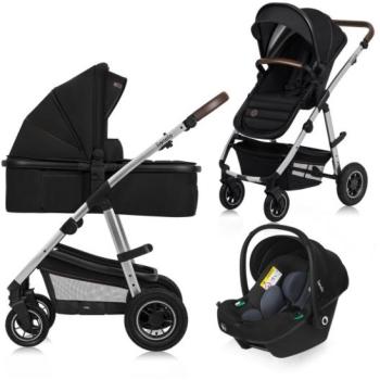 Lionelo Amber 3in1 Black Silver kép