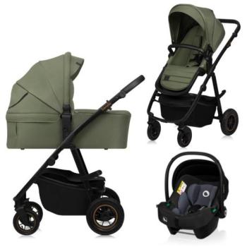 Lionelo Amber Plus 3in1 Green Forest kép