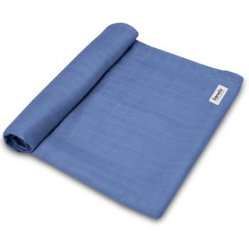 Lionelo Bamboo Swaddle Bambusz pelenka - Blue Denim kép