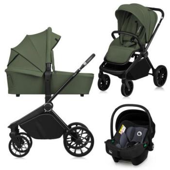 Lionelo Mika Plus 3in1 Green Olive kép