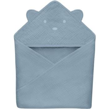 Lionelo Muslin Hooded Towel Grey Sky kép