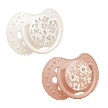LOVI Szilikon dinamikus cumi 0-6m 2db Blossom lány kép