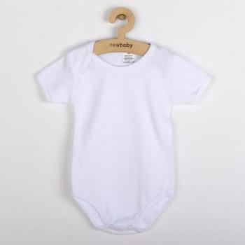 Luxus pamut body rövid ujjú New Baby - fehér 92 (18-24m) kép