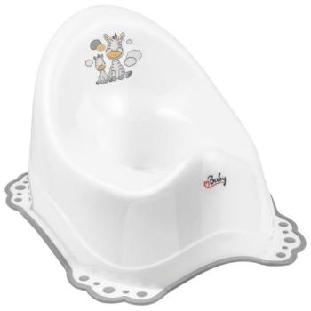 Maltex Csúszásmentes bili Zebra - Fehér/Szürke kép