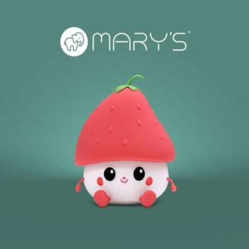Mary's Eperke LED Éjszakai Fény - Akkumulátoros, USB Töltési...