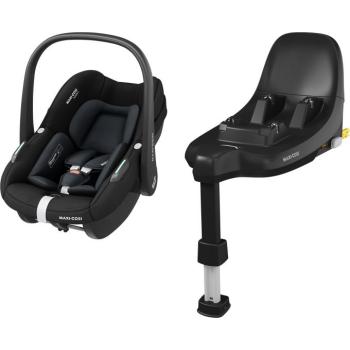 Maxi-Cosi Pebble S Tonal Black + FamilyFix S bázistalp kép