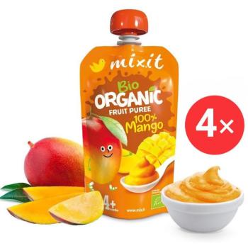 Mixit Bio - 100% mangó 4×100 g kép
