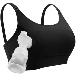 Momcozy YN08 Hands-Free Bra Black XL