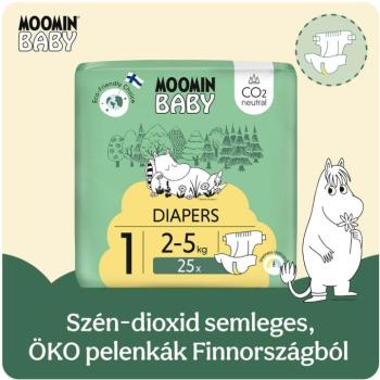 Moomin Baby 1 Newborn 2-5 kg (25 db)