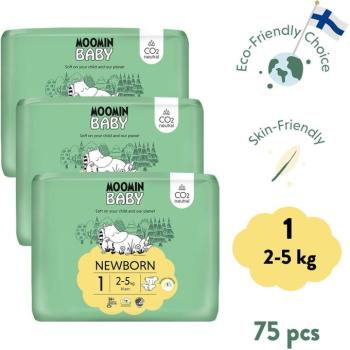 Moomin Baby 1 Newborn 2-5 kg (75 db) kép