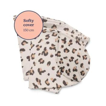 Multifunkciós szoptatós párnahuzat Softy, LEOPARD CREAM kép