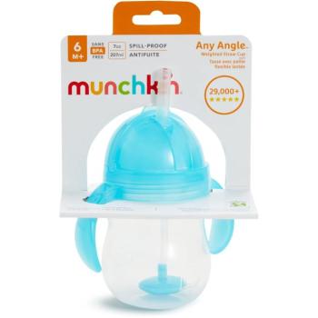 Munchkin Click Lock™ Tip & Sip bögre 207 ml, 6m+, kék kép