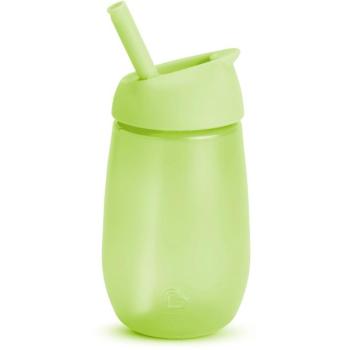 Munchkin Simple Clean Bögre szívószállal 296 ml zöld kép