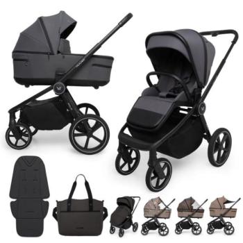 MUUVO Kombinált babakocsi 2 az 1-ben Fold Iron Graphite kép