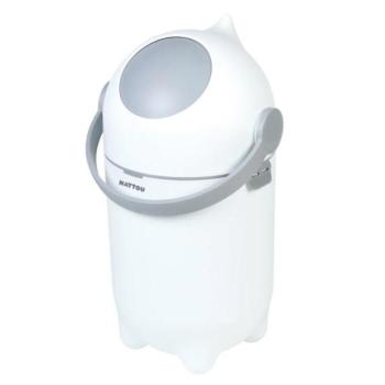 NATTOU Pelenkakosár Dropy White 27 cm kép