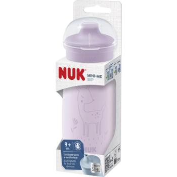 NUK Mini-Me Sip rozsdamentes acél 300 ml lila kép