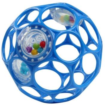 Oball Rattle 10 cm blue kép