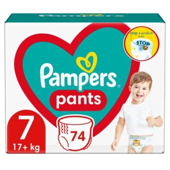 Pampers Pants Mega Box Pelenkacsomag 15kg+ Junior 7 (74db) kép