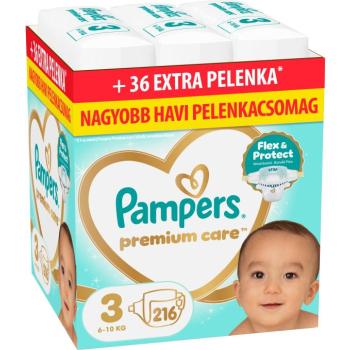 PAMPERS Premium Care 3 (216 db) kép