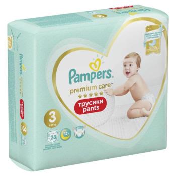 Pampers Premium Care Bugyipelenka 6-11kg Midi 3 (28db) kép