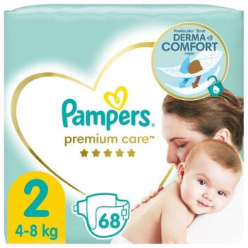 Pampers Premium Care Pelenka 4-8kg Newborn 2 (68db) kép