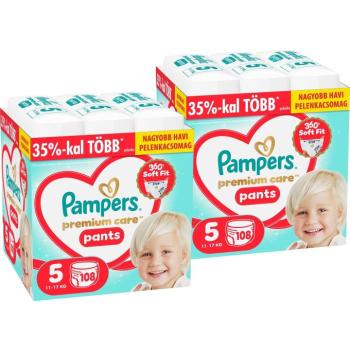 PAMPERS Premium Care Pants 5 (216 db) kép
