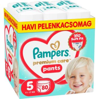 PAMPERS Premium Care Pants 5 (80 db) kép