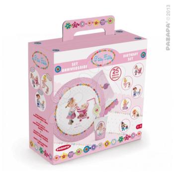 Pazapa edénykészlet születésnapra Birthday Set P'tite Fille 0008 rózsaszín kép