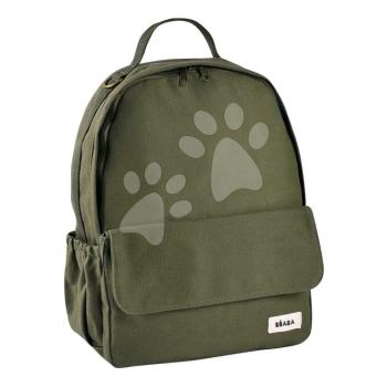 Pelenkázó hátizsák Tokyo Backpack Lichen Beaba pelenkázó alátéttel és pántokkal babakocsihoz zöld kép