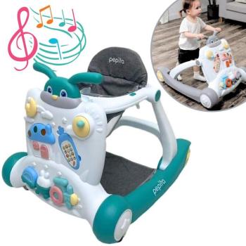 Pepita Bunny 3in1 többfunkciós interaktív Bébikomp és Járássegítő... kép