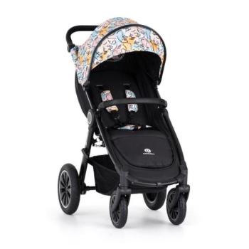 PETITE&MARS Babakocsi Street+ Air Black + Canopy Limited 100 Faces kép