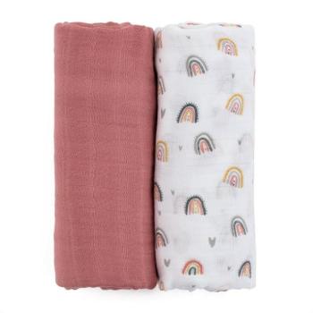PETITE&MARS Misty Rose Rainbow 2in1 120 × 120 cm, 2 db kép