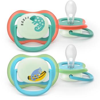 Philips AVENT SCF376/28 Ultra Air éjszakai cumi, 6-18 hónap, 2 darab kép