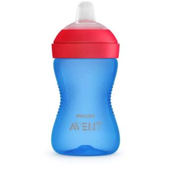 Philips AVENT SCF802/01 Itatópohár puha itatófejjel 300 ml 9 hó+ kék kép