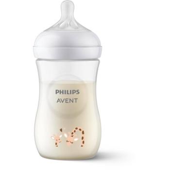 Philips AVENT SCY903/66 Natural Response cumisüveg 260 ml, 1m+, Zsiráf kép