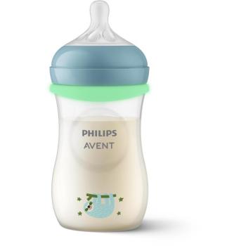 Philips AVENT SCY903/81 Natural Response éjszakai cumisüveg 260 ml, 3-6 hónapos, lajhár kép