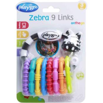 Playgro Zebra gyűrűkkel kép