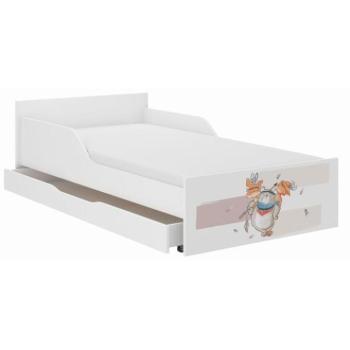 PUFF gyerekágy fiókkal - 160x80 MEDVE ÉS RÓKÁK kép