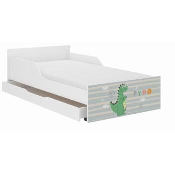 PUFF gyerekágy fiókkal - 180x90 DINOSAURUS kép