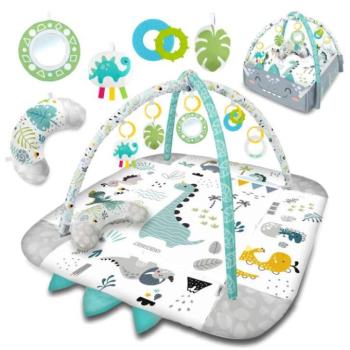 Ricokids 3in1 Játszószőnyeg játékhíddal és párnával - Dínó - Ment... kép