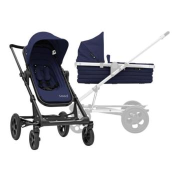 SET Kočík Seed Papilio Fekete, Konyak/Sötét Tengerészkék kép
