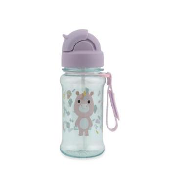 SKIP HOP Palack szívószállal 355ml Besties Squad Egyszarvú 12hó+ kép