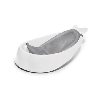 SKIP HOP fürdőkád Moby 3 fázisú ergonomikus szőnyeggel, fehér kép