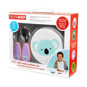 SKIP HOP ZOO Étkezőkészlet 5 db Koala 12m + kép