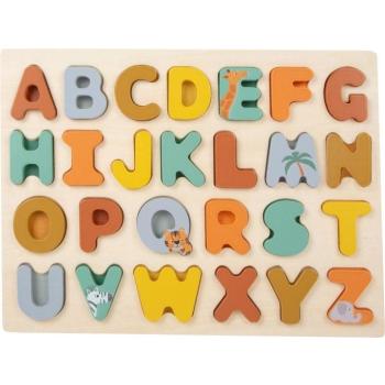 Small Foot Formaillesztő ábécés puzzle Szafari kép