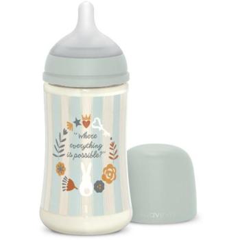 Suavinex Wonderland fiziológiai, M 270 ml, zöld