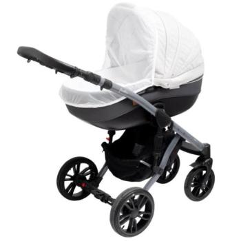 Szúnyogháló babakocsihoz New Baby Basic fehér kép
